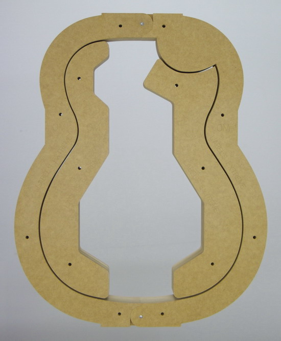 OM Guitar Form - 'Florentine' Cutaway